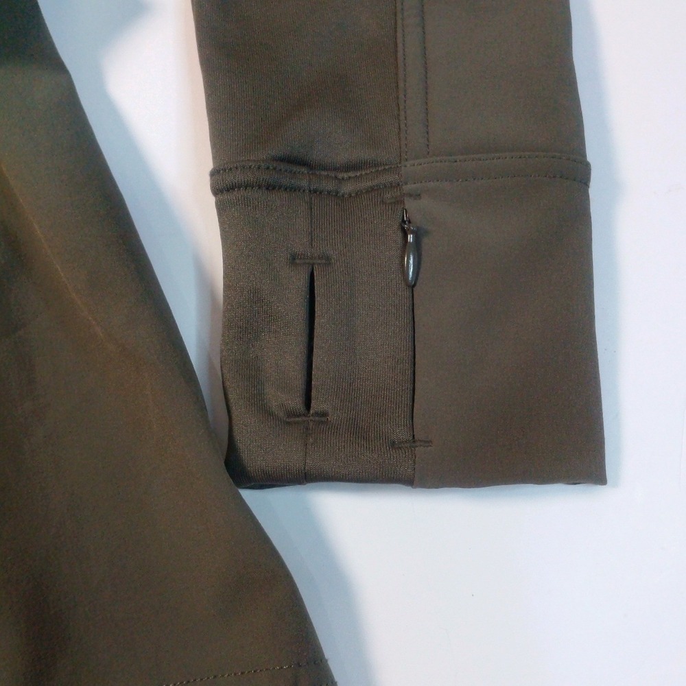 5.11 Tactical Womens Asymmetrical Zip Softshell Jacket Ranger Green Large 62075 - Picture 10 of 16